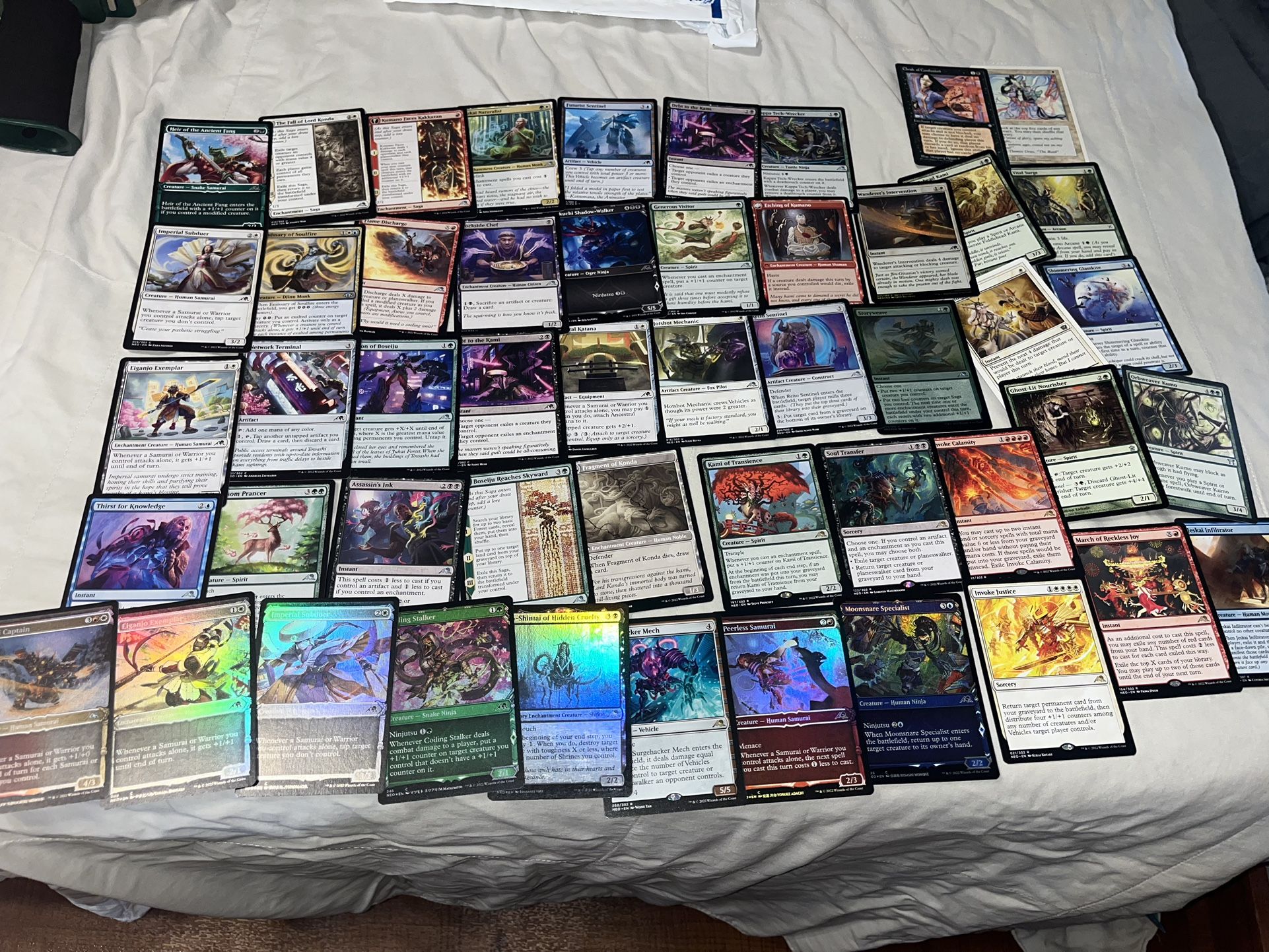 MTG KAMIGAWA - Samurai /Ninjas+ Neon Dynasty theme!