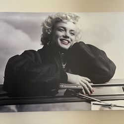 Canvas Of Marilyn Monroe