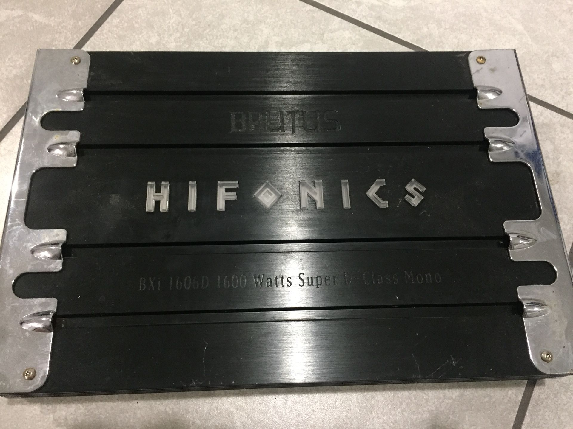 Hifonics Brutus 1600 Watt Amplifier