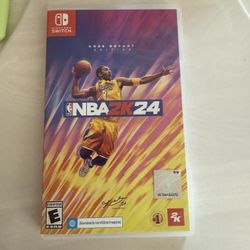 NBa2k24 Kobe Bryan Edition Nintendo Switch Game 