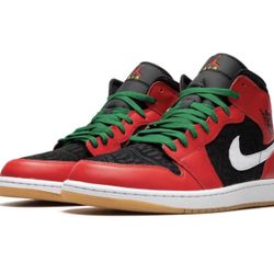 Jordan 1 Mid SE Christmas 
