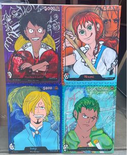 One Piece acrylic Original art painting