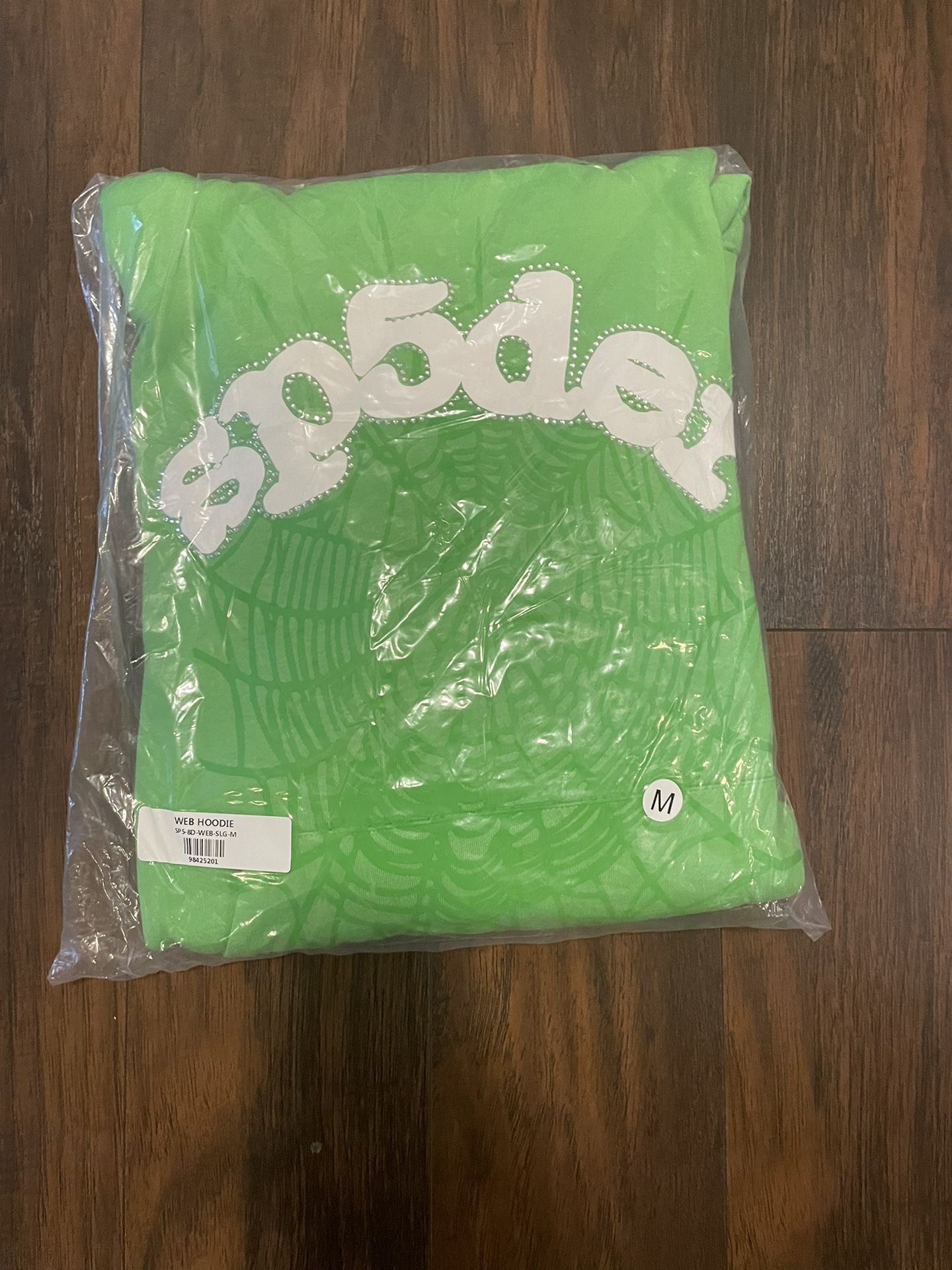 *BEST OFFER* spider hoodie medium green (I Offer Personal Shipping)