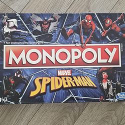 Monopoly Marvel Spider-Man Board Game – Used – Completeness Unknown
