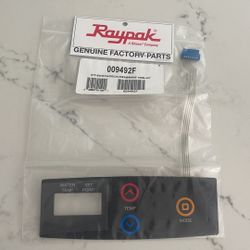 Raypak 009492F 207A/206A/R185B Pool & Spa Heater TouchPad