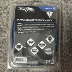 Skar Wiring Kit For Amp