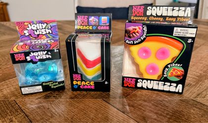 🔥 NEW NeeDoh Squishies – $20 Each | Jelly, Cake & Pizza