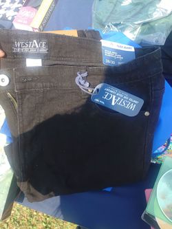 West Ace black jeans 38/30