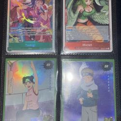 Naruto And Magic Cards