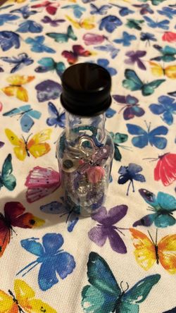 Small mystery jewelry jar