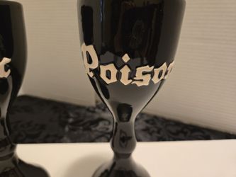 Ceramic goblets for Halloween