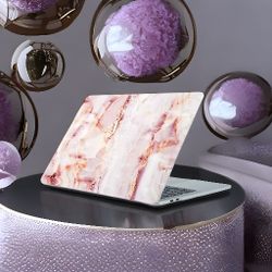 Rose Quartz Ultra-Slim, Lightweight Hard Case for MacBook Pro 13" (2016-2023, M2 M1): Sophisticated Protection Meets Timeless Elegance!
