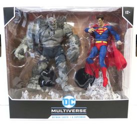McFarlane Toys DC Multiverse  BATMAN EARTH -1 (DEVASTATOR) vs SUPERMAN  Set  NIB