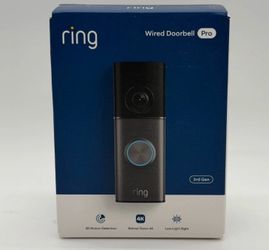 Brand New Ring Wired Doorbell Pro