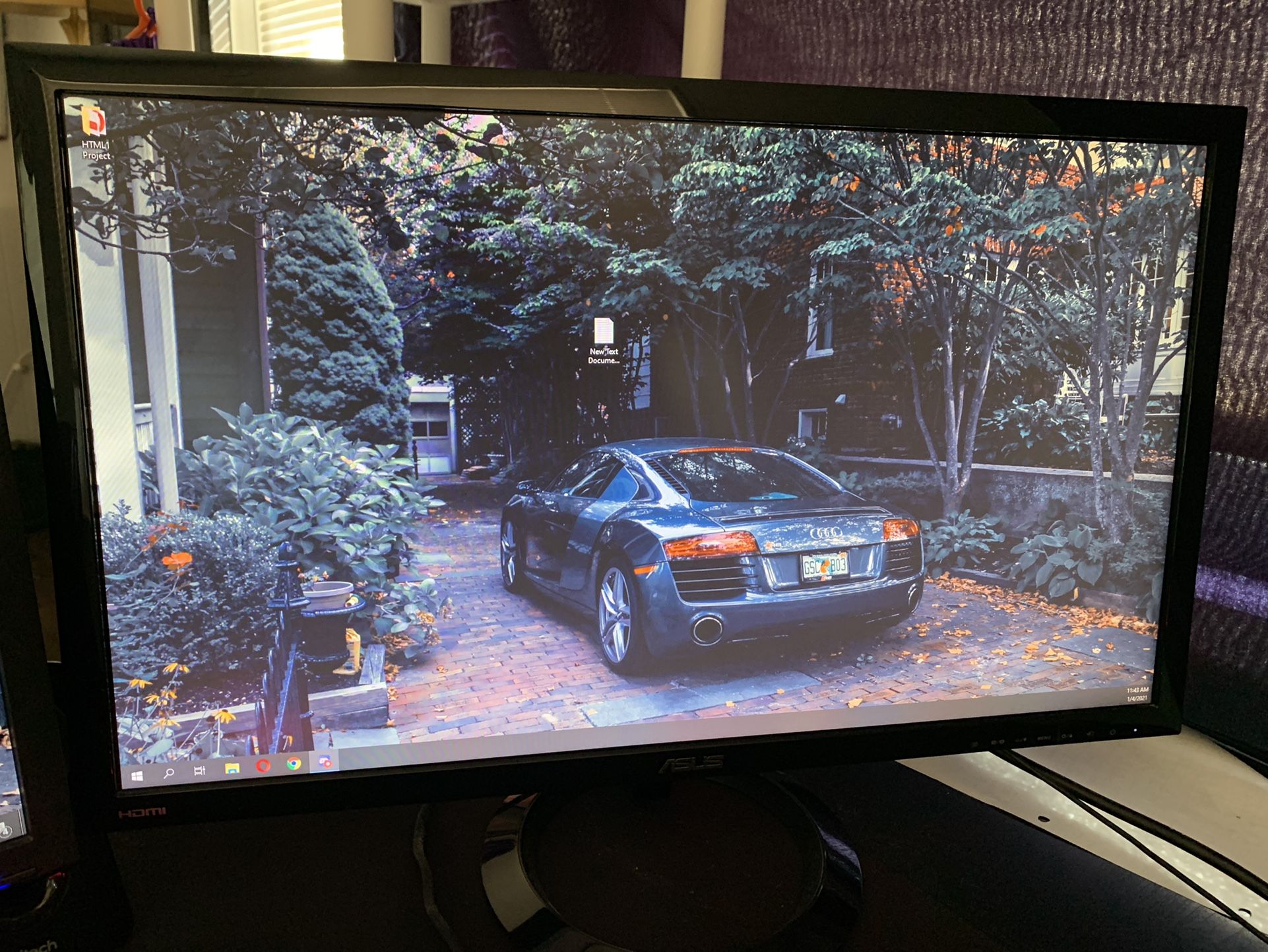 Asus Gaming Monitor 60 FPS/hz Like New Condition 1ms