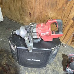 M18 FUEL 18V Lithium-Ion Brushless Cordless 1 in. Impact Wrench with D-Handle (Tool-Only)