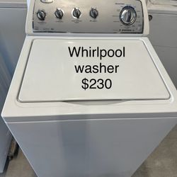 Whirlpool Washer 