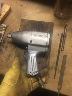Air gun 1/2 craftsman impact gun