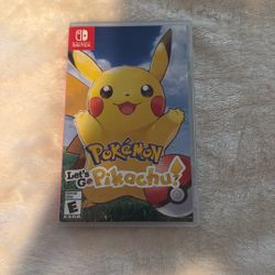 Pokémon Let’s Go Pikachu Nintendo Switch Game
