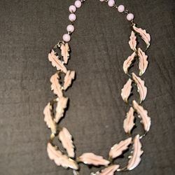 Vintage Caro Clip Necklace 