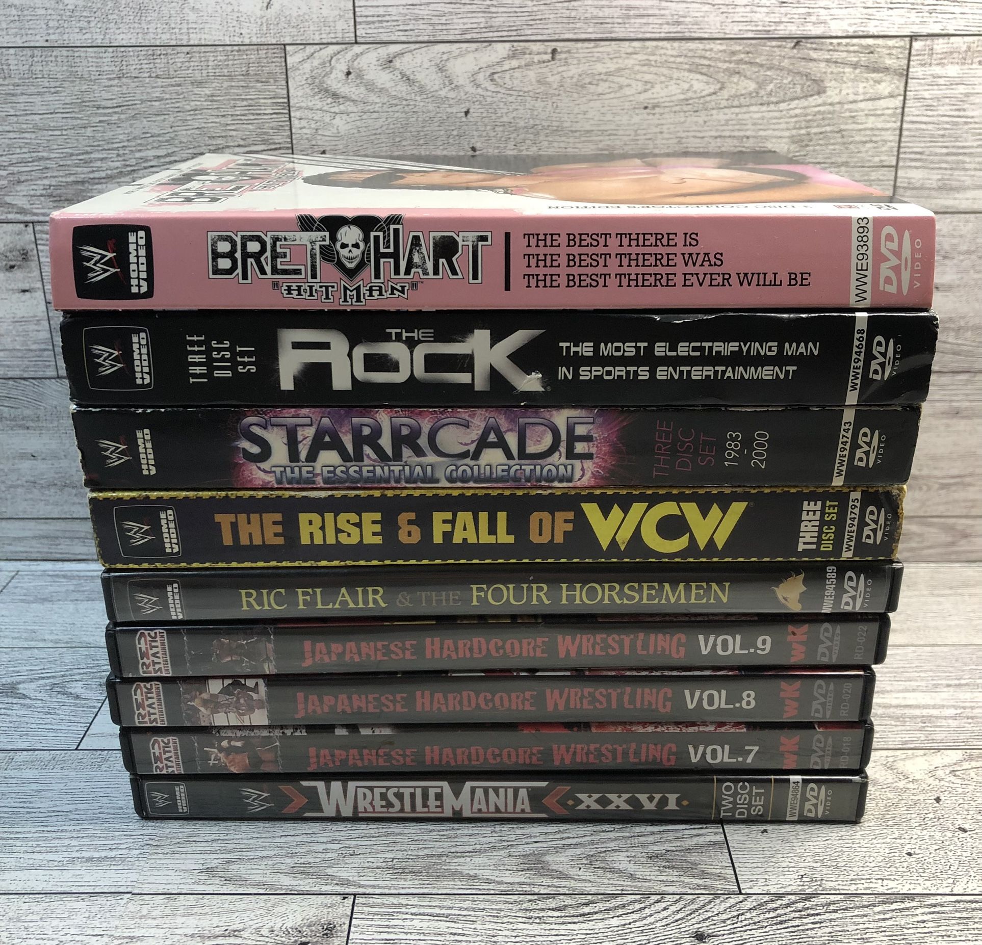 WWE WCW DVDまとめ売り WWE WCW DVDまとめ売り WWE WCW DVD / Blu-Ray Lot | eBay