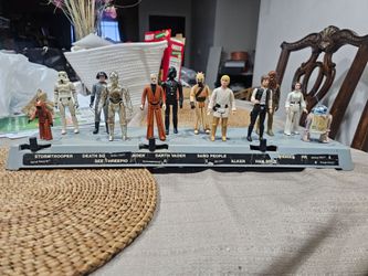 Vintage star wars mail away and first 12 action figures