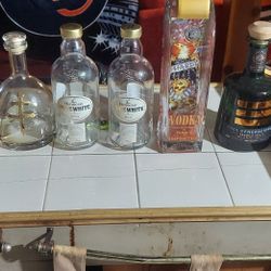 Empty Liquor Bottles 