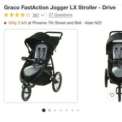 Graco FastAction Jogger LX Stroller