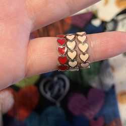 Pura Vida Heart Rings 