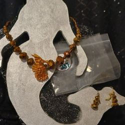 #237 Vintage Mermaid Jewelry Set 