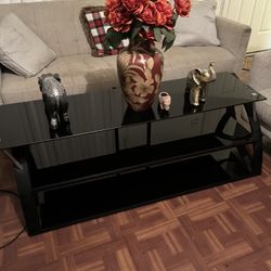 Glass Tv Stand 
