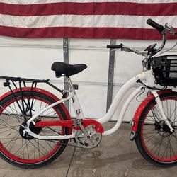 Electric bike company model S cruiser