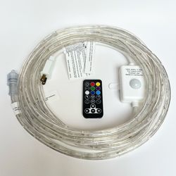 GVL 18’ RGB Flexible Rope Lights With Remote