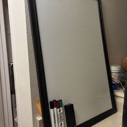 Big White Board (including Magnets And Markers)