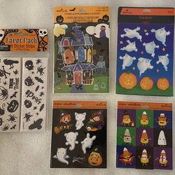 5 Packs of Halloween Stickers $5
