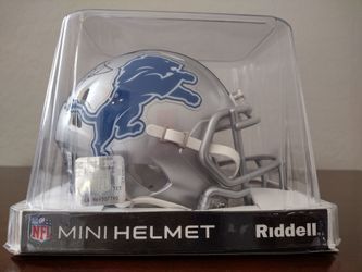 David Montgomery Hand-Signed Speed Mini Helmet