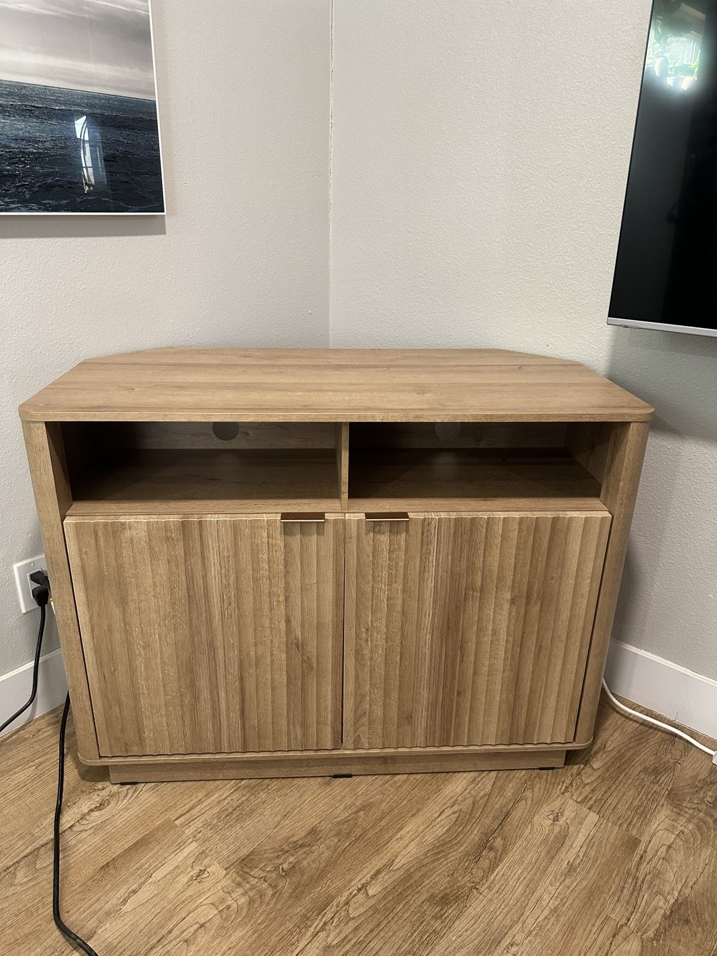 TV Media Console Storage Cabinet