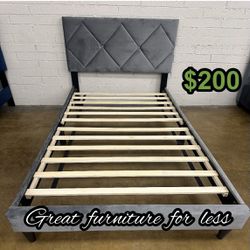 Twin Size Bed Frame / Take Your Favorite Color Brand New