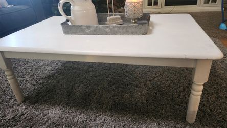 Farmhouse Style Coffee Table.
