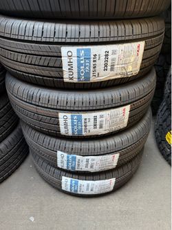 215/65/16 Kumho New Installed And Balanced