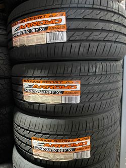 245/40/20 Arroyo all season 4 new tires installed ✅ instaladas ✅🔥