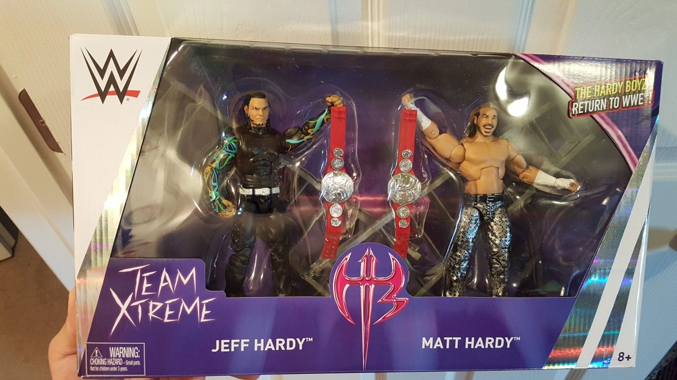 New Wwe elite Hardy boyz epic moments 2-pack Jeff Matt Hardy