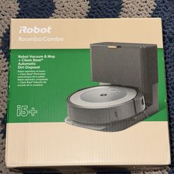 iRobot Roomba Combo i5+ Self-Emptying Robot Vacuum & Mop (Sealed)
