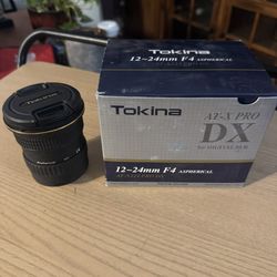 Amazing Tokina AT-X-PRO DX 12-24mm F4