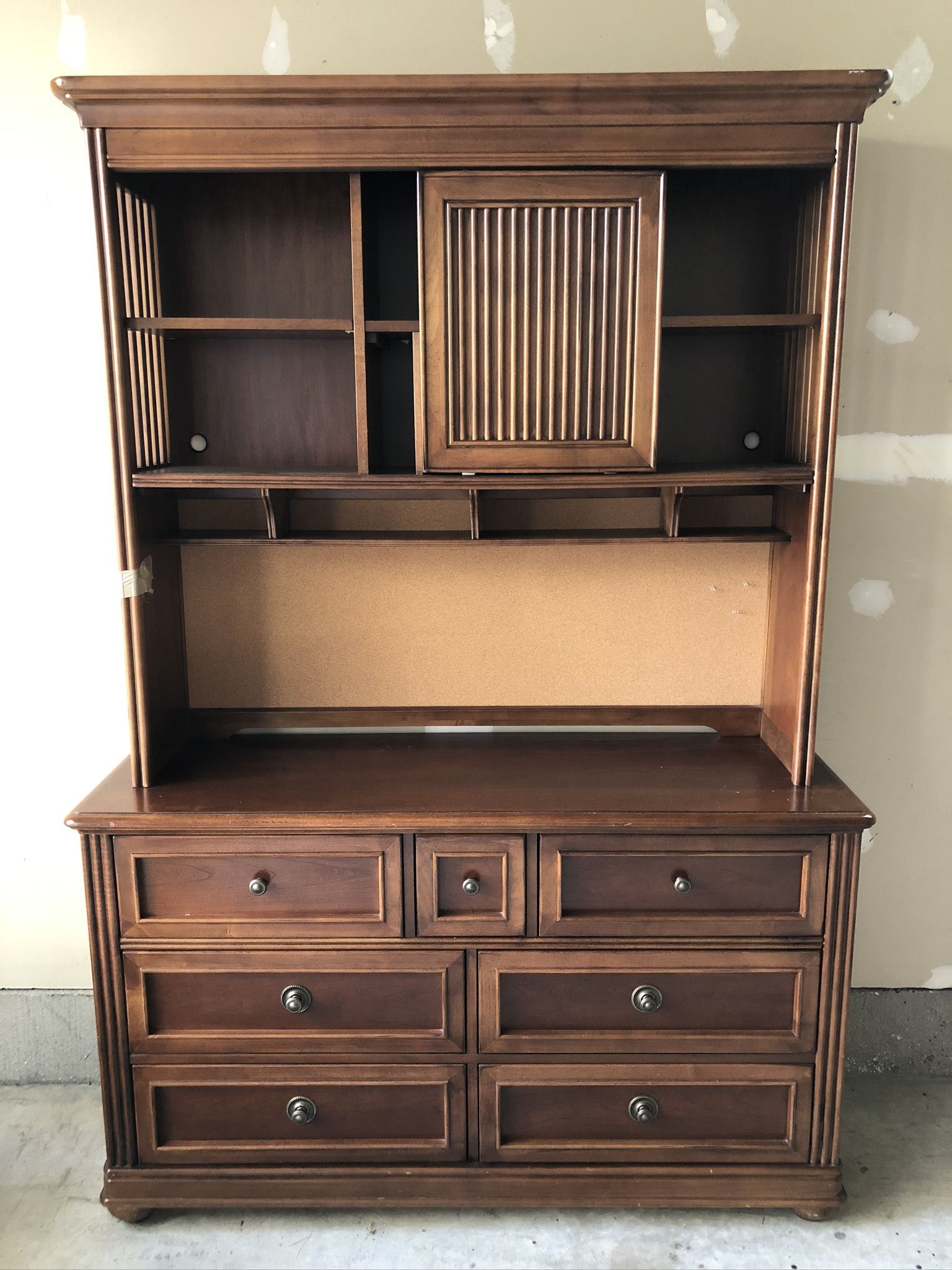 Grow with me furniture set (dresser, changing table, crib, queen bed)
