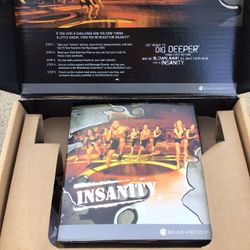 Insanity By Beachbody Full Workout Videos DVD Complete Set Fitness Exercise TV Program Ultimate Cardio 