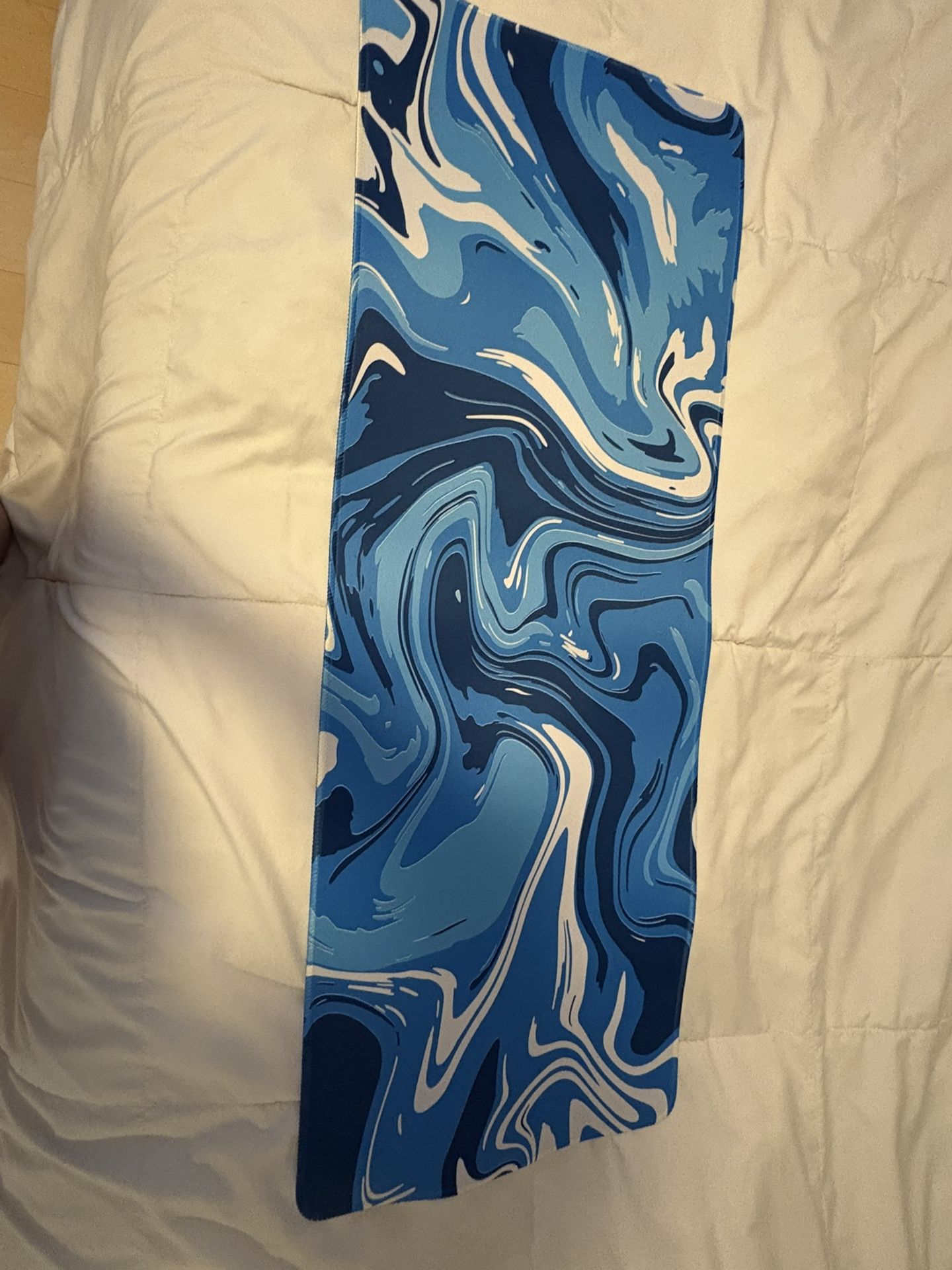 Canjoy Gaming Mouse Pad, Fluid Pattern Mouse Pad 31.5x15.7inch Large Extended Computer Mouse Mat