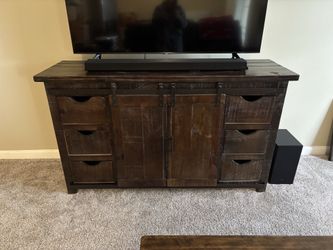 Tv stand & lamp