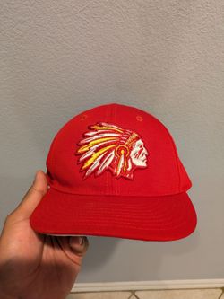 Red baseball cap