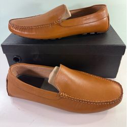 NEW Zanzara Mens Picasso II Slip-On Loafer  Leather Casual Dress Shoes